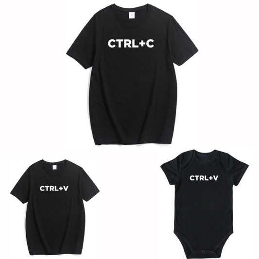 Matchande familjekläder | CTRL+C T-shirt & Body