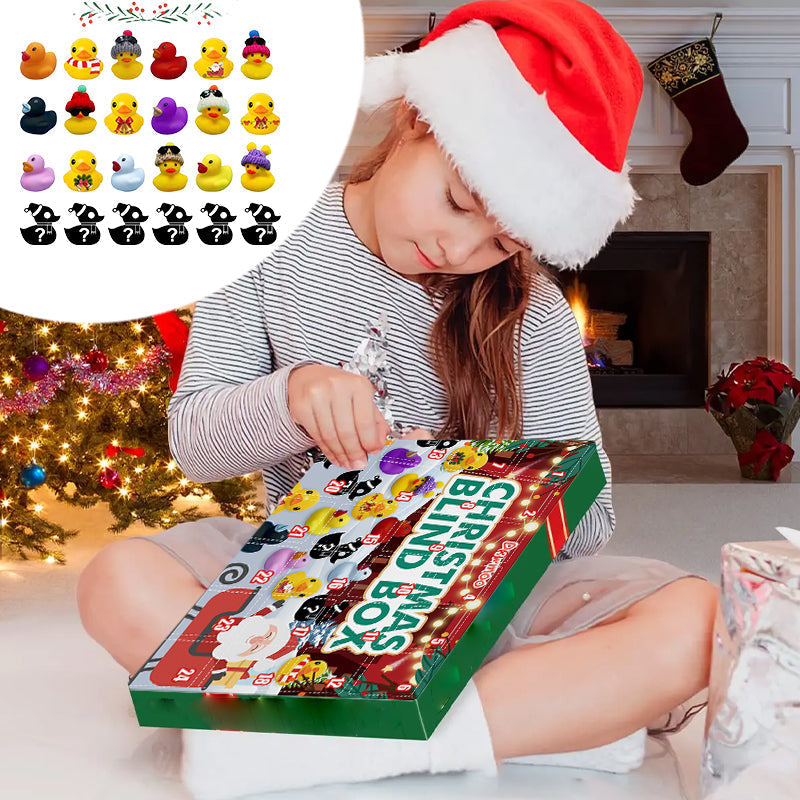 2023 Adventskalender - 24 Gummiankor för Barn