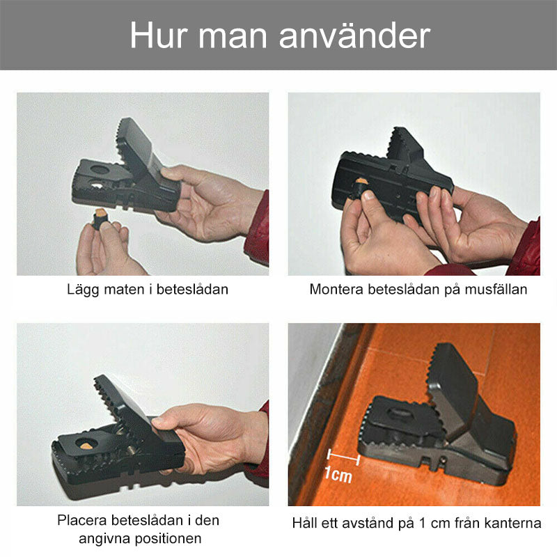 Återanvändbara Fällor Råttfångst