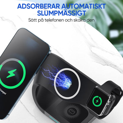 2 i 1 magnetisk mobiltelefonladdare