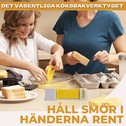 Smørskærer med et enkelt klik