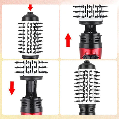 2-i-1 varmluftstyler och roterande hårtork